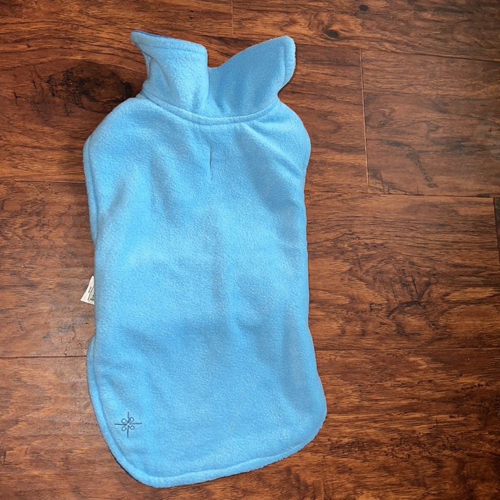 Good 2 Go Warm & Waggin Dog/Pet Blue Cozy Jacket Fabric Sz M/L - Picture 2 of 5